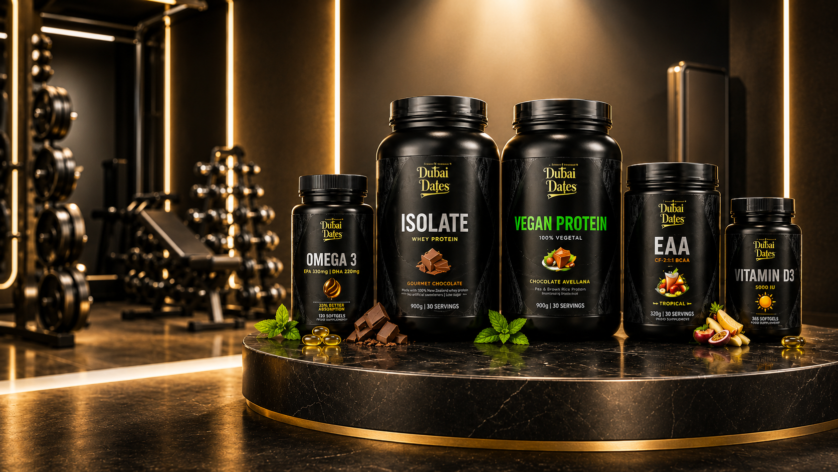 Dubai Dates Nutrition · Tu negocio, mejor
